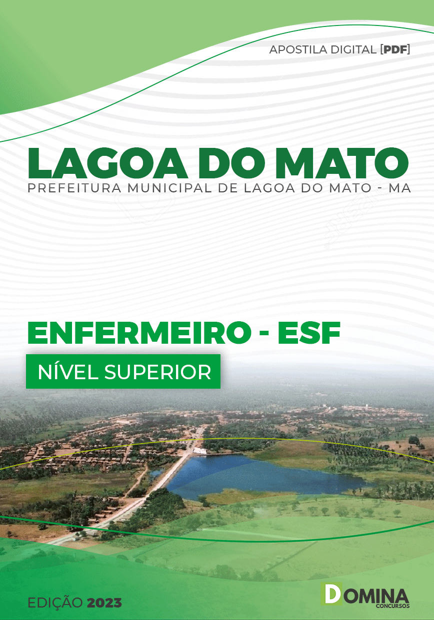 Apostila Pref Lagoa Do Mato MA 2023 Enfermeiro