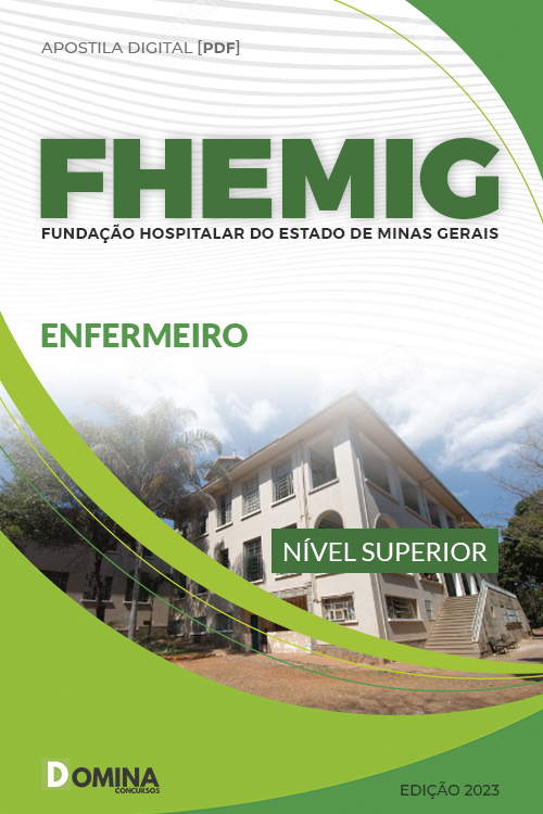 Apostila Digital Concurso FHEMIG 2023 Enfermeiro