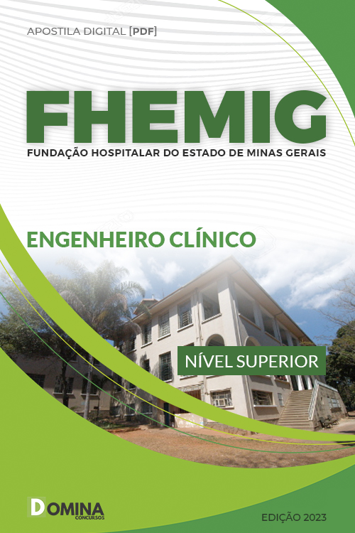 Apostila Concurso FHEMIG 2023 Engenharia Clínica