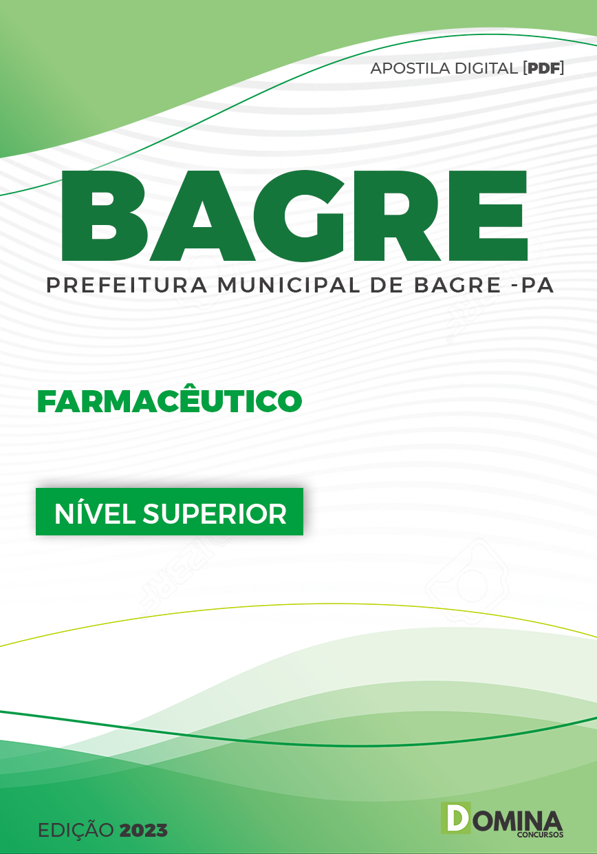 Apostila Concurso Pref Bagre PA 2023 Farmacêutico