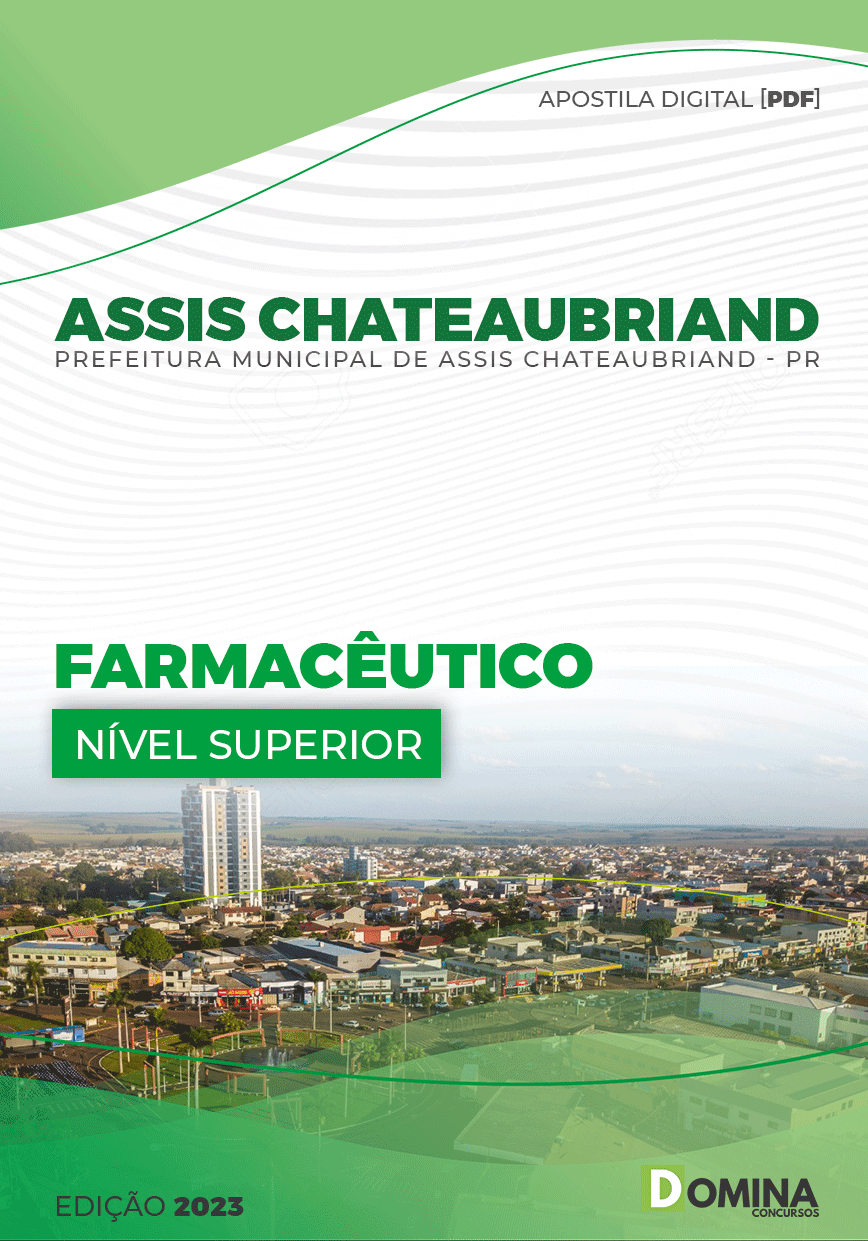 Apostila Pref Assis Chateaubriand PR Farmacêutico