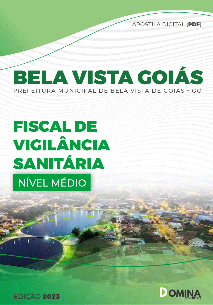 Apostila Pref Bela Vista GO 2023 Fiscal Vigilância Sanitária