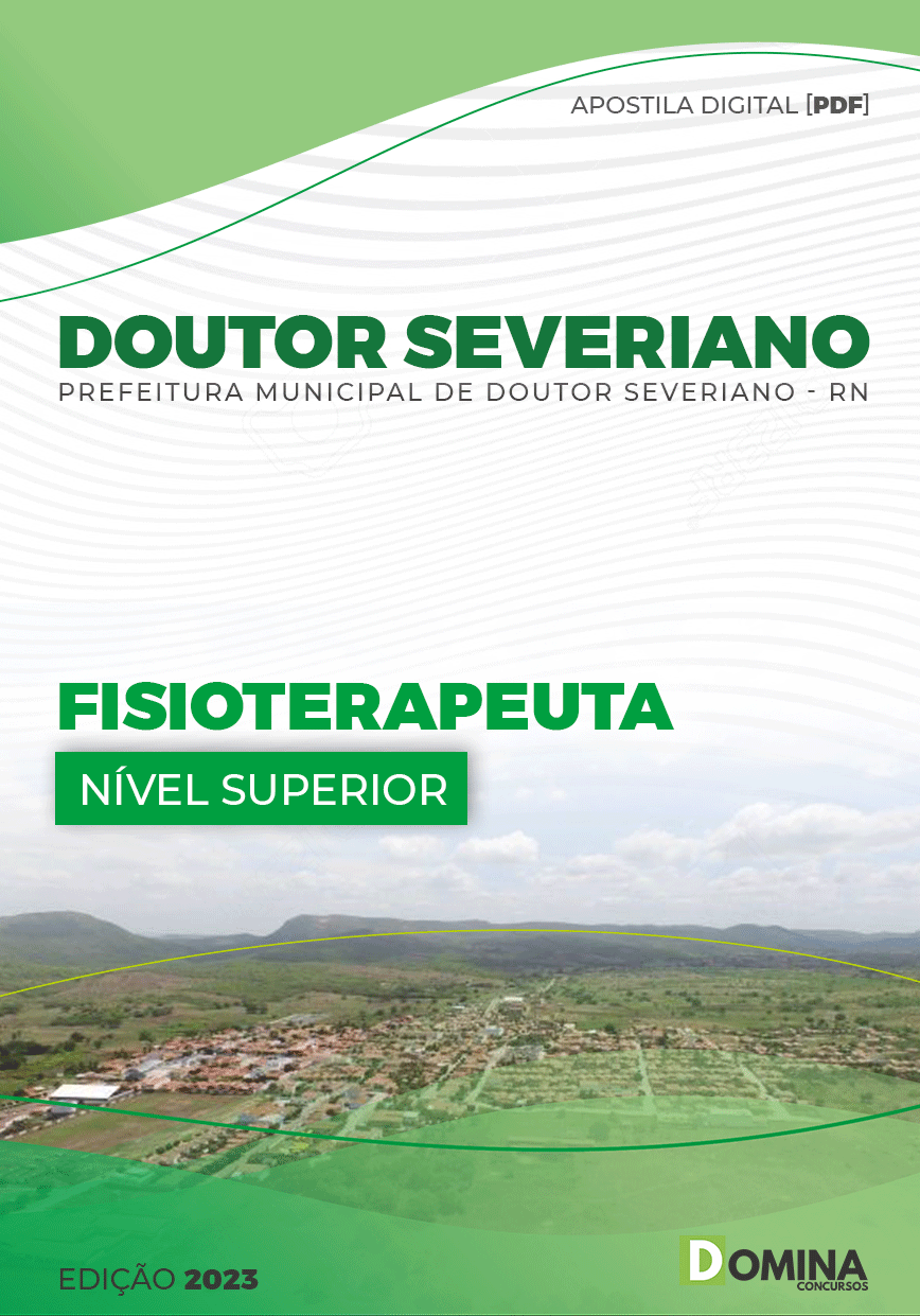 Apostila Pref Doutor Severiano RN 2023 Fisioterapeuta