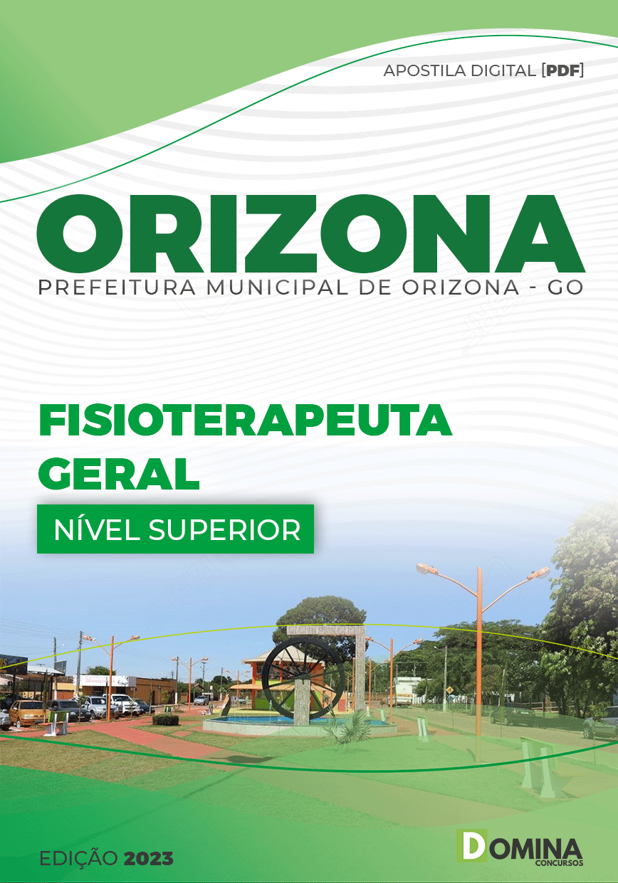 Apostila Digital Pref Orizona GO 2023 Fisioterapeuta Geral