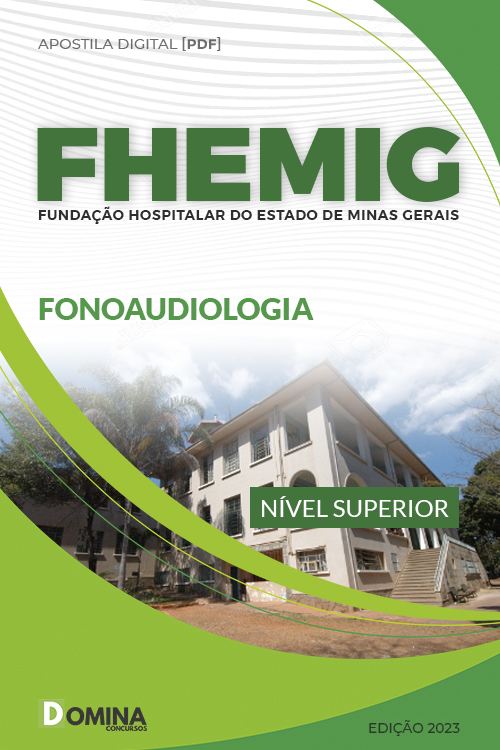 Apostila Digital Concurso FHEMIG 2023 Fonoaudiologia