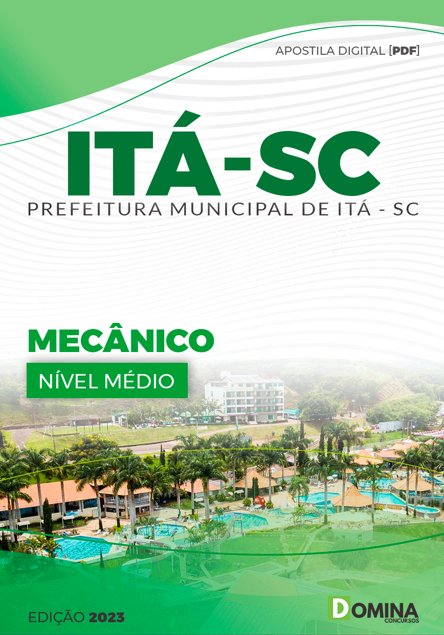 Apostila Digital Concurso Pref Itá SC 2023 Mecânico