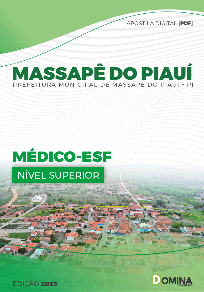 Apostila Pref Massapê do Piauí PI 2023 Médico ESF