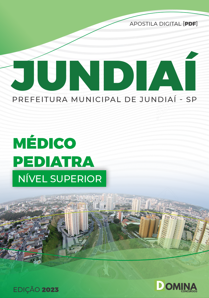 Apostila Concurso Pref Jundiaí SP 2023 Médico Pediatra