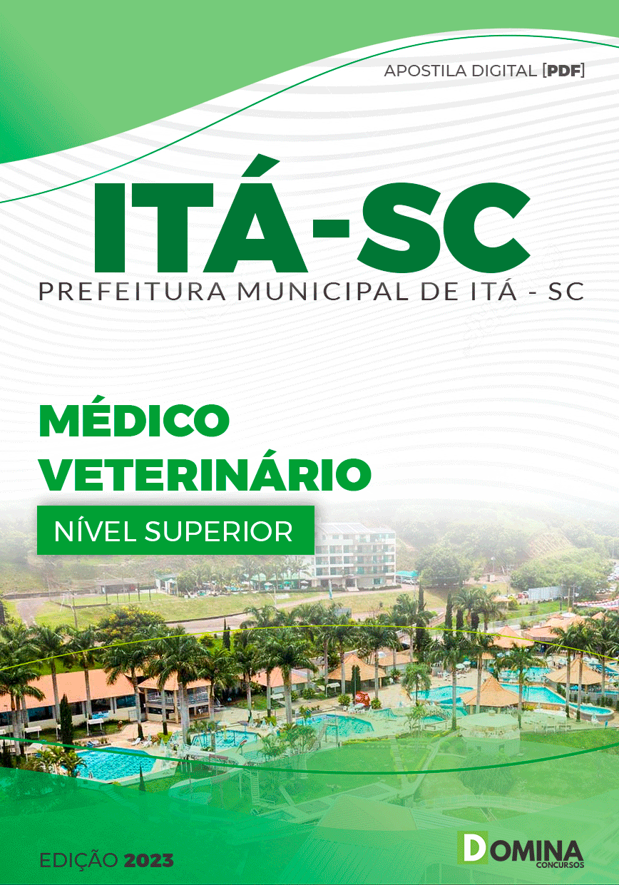 Apostila Digital Concurso Pref Itá SC 2023 Médico Veterinário