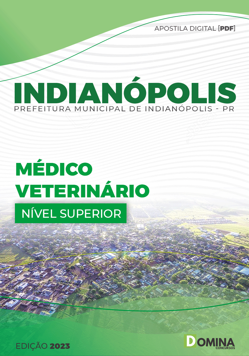 Apostila Digital Pref Indianópolis PR 2023 Médico Veterinário