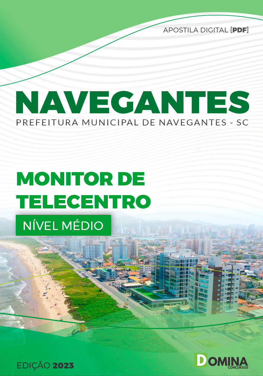 Apostila Digital Pref Navegantes SC 2023 Monitor Telecentro