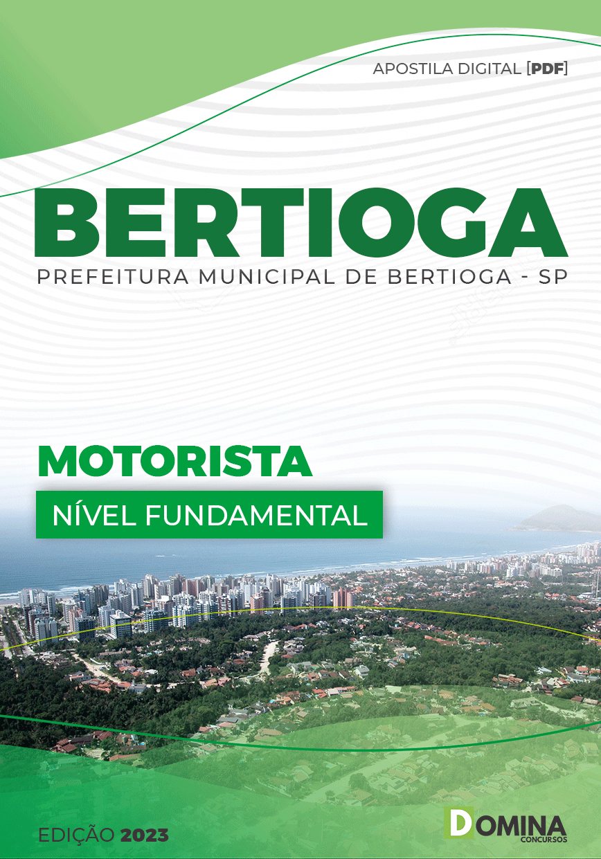 Apostila Concurso Pref Bertioga SP 2023 Motorista