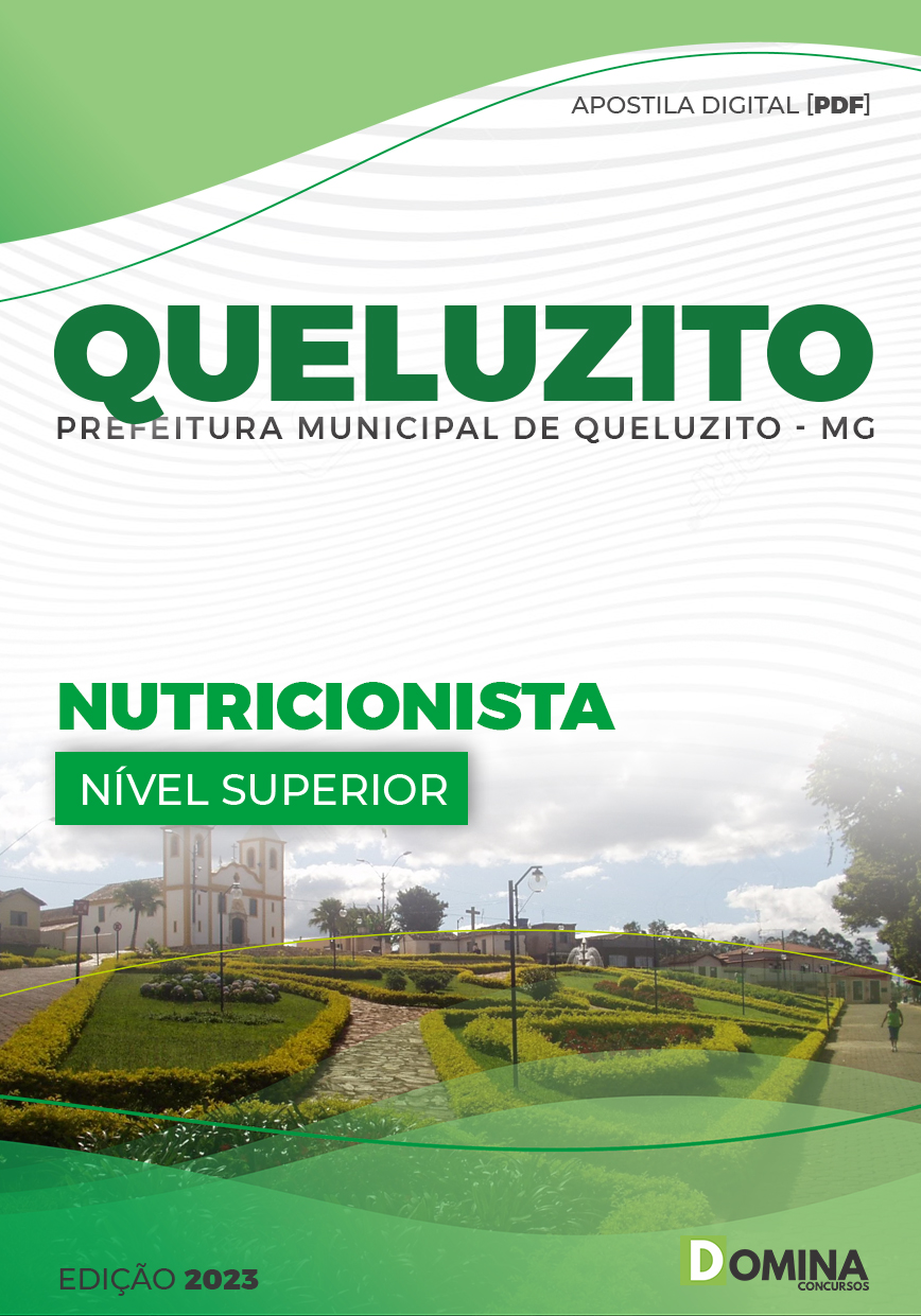 Apostila Concurso Pref Queluzito MG 2023 Nutricionista