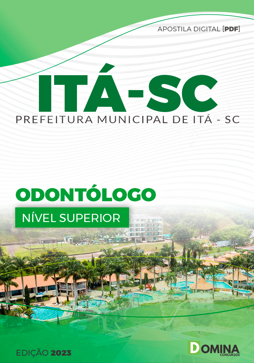 Apostila Digital Concurso Pref Itá SC 2023 Odontólogo