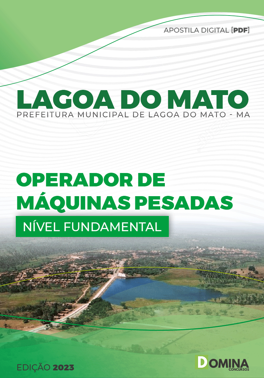 Apostila Digital Pref Lagoa Do Mato MA 2023 Mecânico