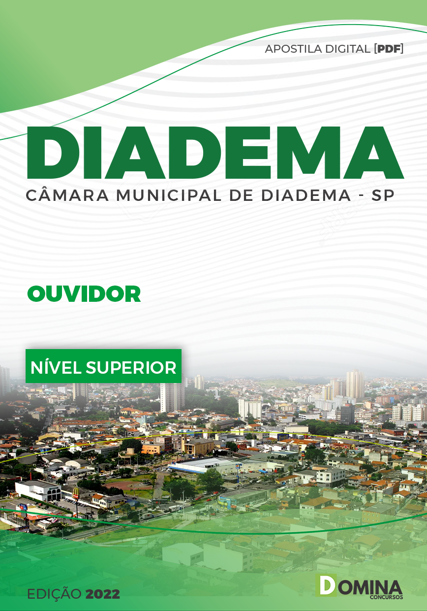 Apostila Câmara de Diadema SP 2023 Ouvidor