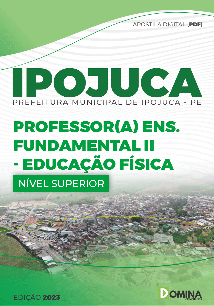 Apostila Pref Ipojuca PE 2023 Professor Fund II Educação Física