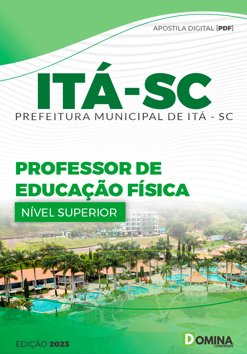 Apostila Digital Concurso Pref Itá SC 2023 Professor de Educação Física