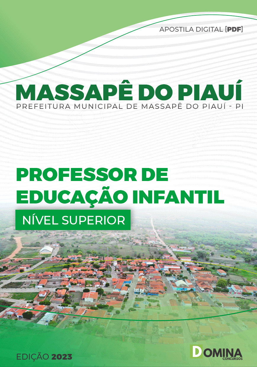 Apostila Pref Massapê do Piauí PI 2023 Professor Educação Infantil
