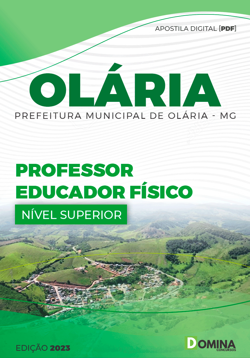 Apostila Concurso Pref Olaria MG 2023 Professor Educação Física