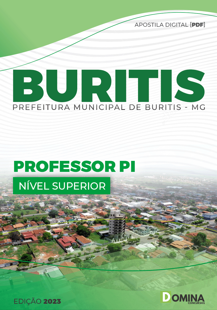 Apostila Concurso Pref Buritis MG 2023 Professor PI