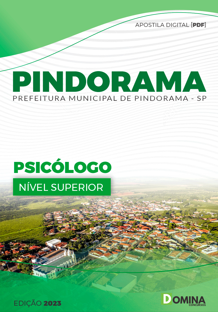 Apostila Concurso Pref Pindorama SP 2023 Psicólogo