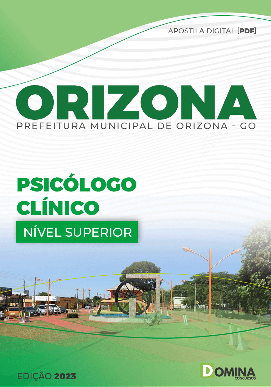 Apostila Digital Pref Orizona GO 2023 Psicólogo Clínico