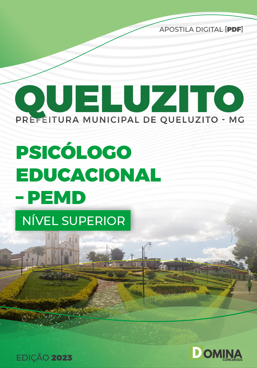 Apostila Concurso Pref Queluzito MG 2023 Psicólogo Educacional