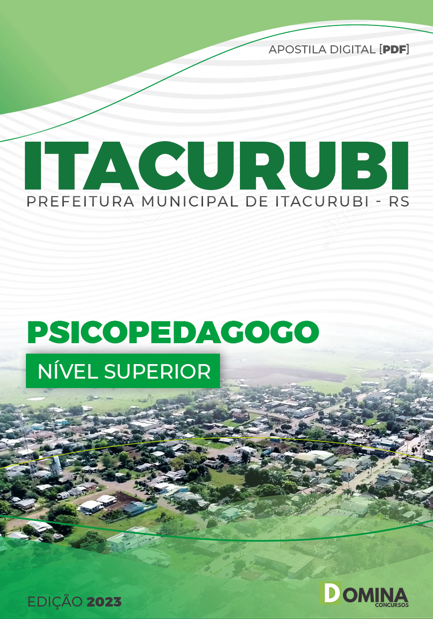 Apostila Digital Pref Itacurubi RS 2023 Psicopedagogo
