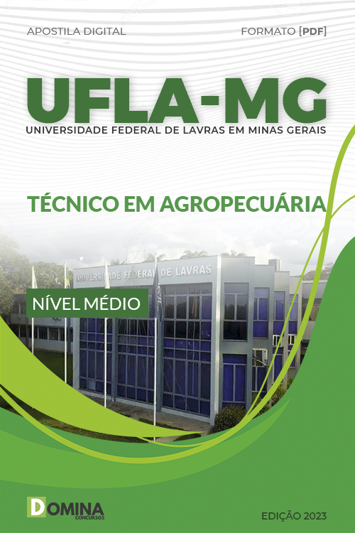 Apostila UFLA MG 2023 Técnico Agropecuária