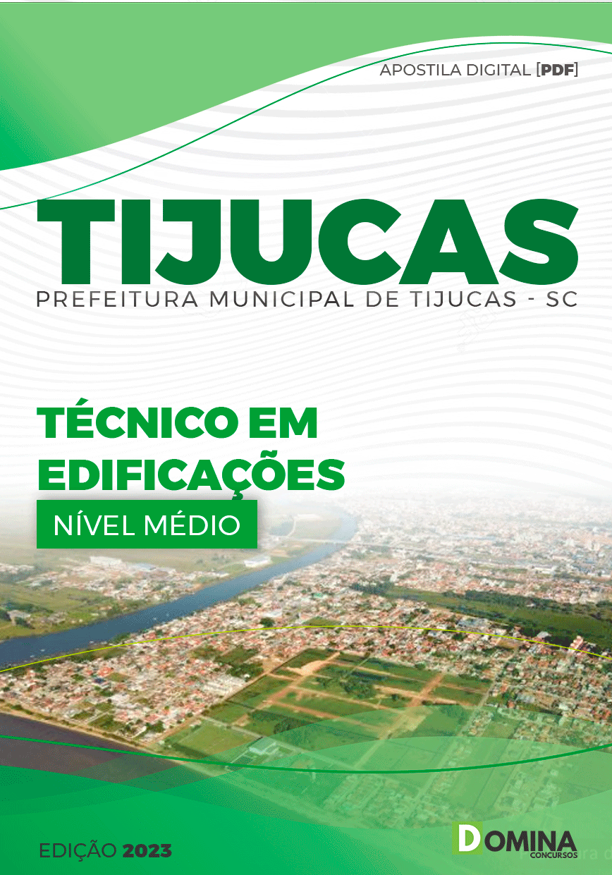 Apostila Concurso Pref Tijucas SC 2023 Técnico Edificações