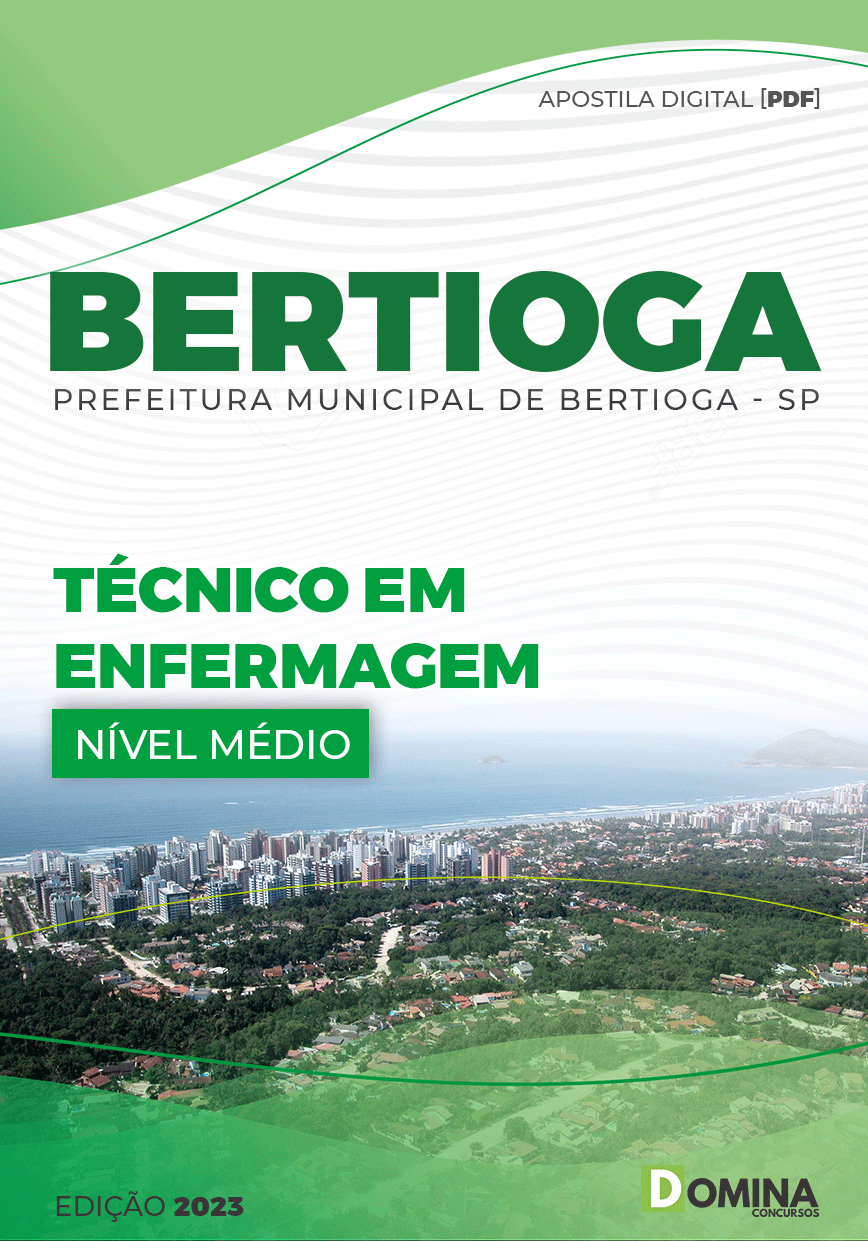 Apostila Digital Pref Bertioga SP 2023 Técnico Enfermagem