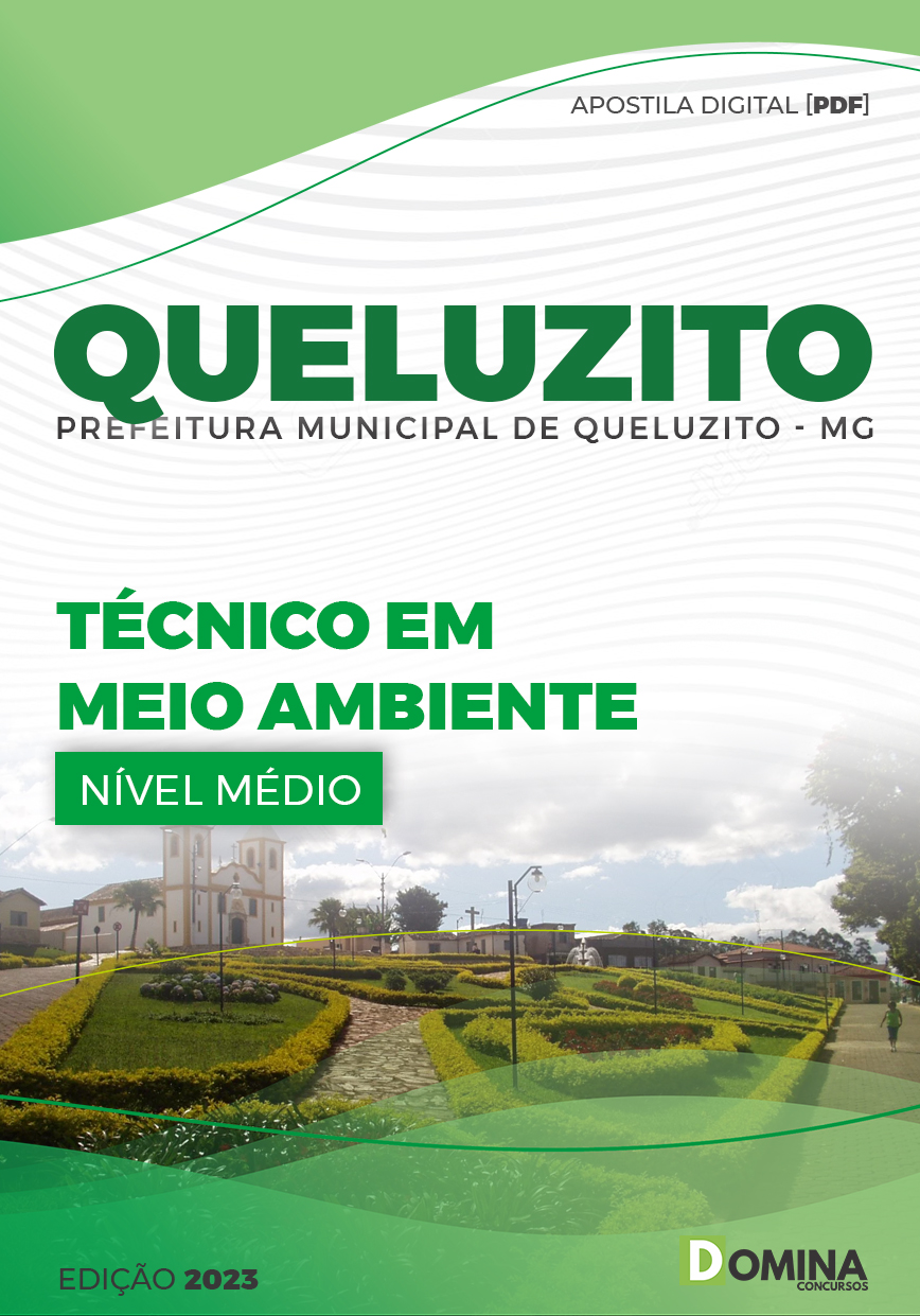 Apostila Concurso Pref Queluzito MG 2023 Técnico Em Meio Ambiente