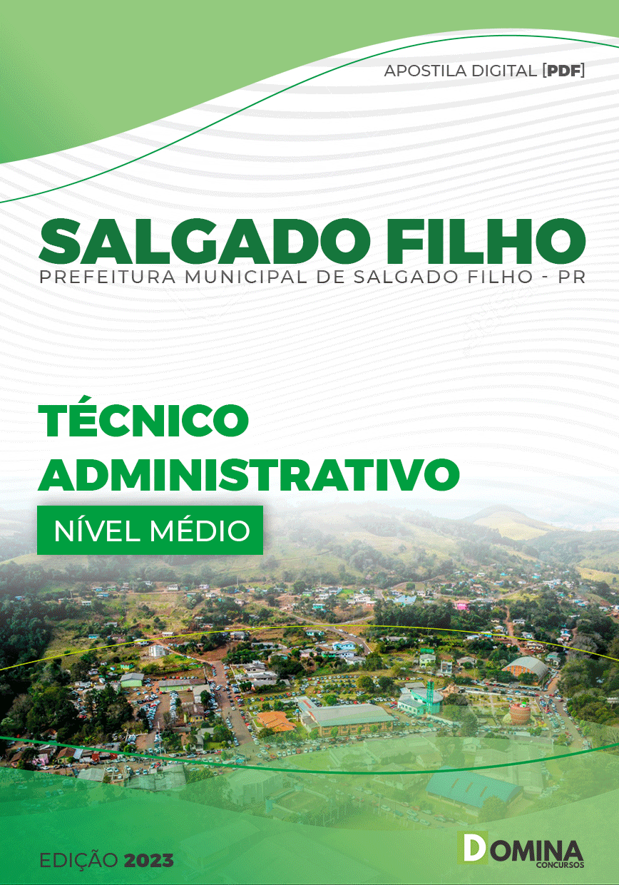 Apostila Pref Salgado Filho PR 2023 Técnico Administrativo