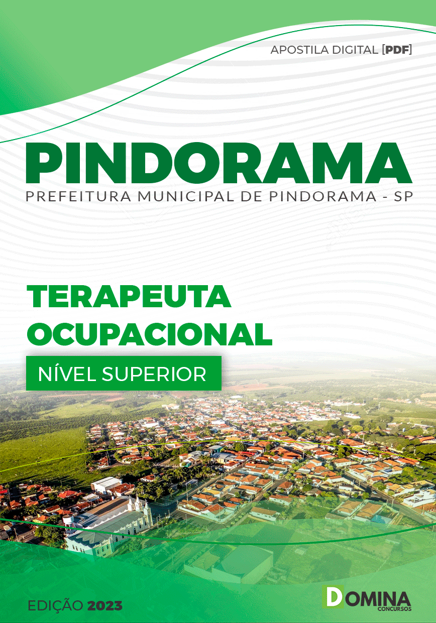 Apostila Concurso Pref Pindorama SP 2023 Terapeuta Ocupacional