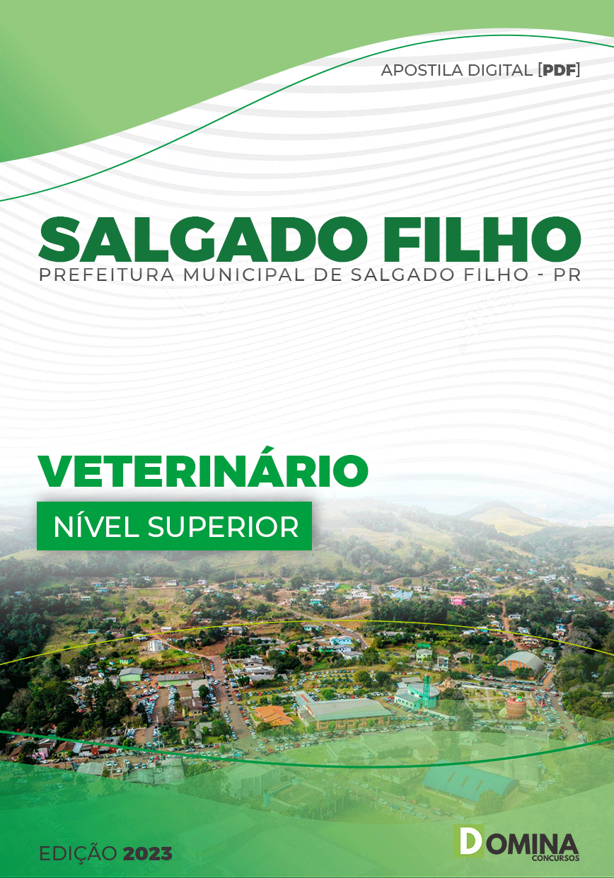 Apostila Digital Pref Salgado Filho PR 2023 Veterinário
