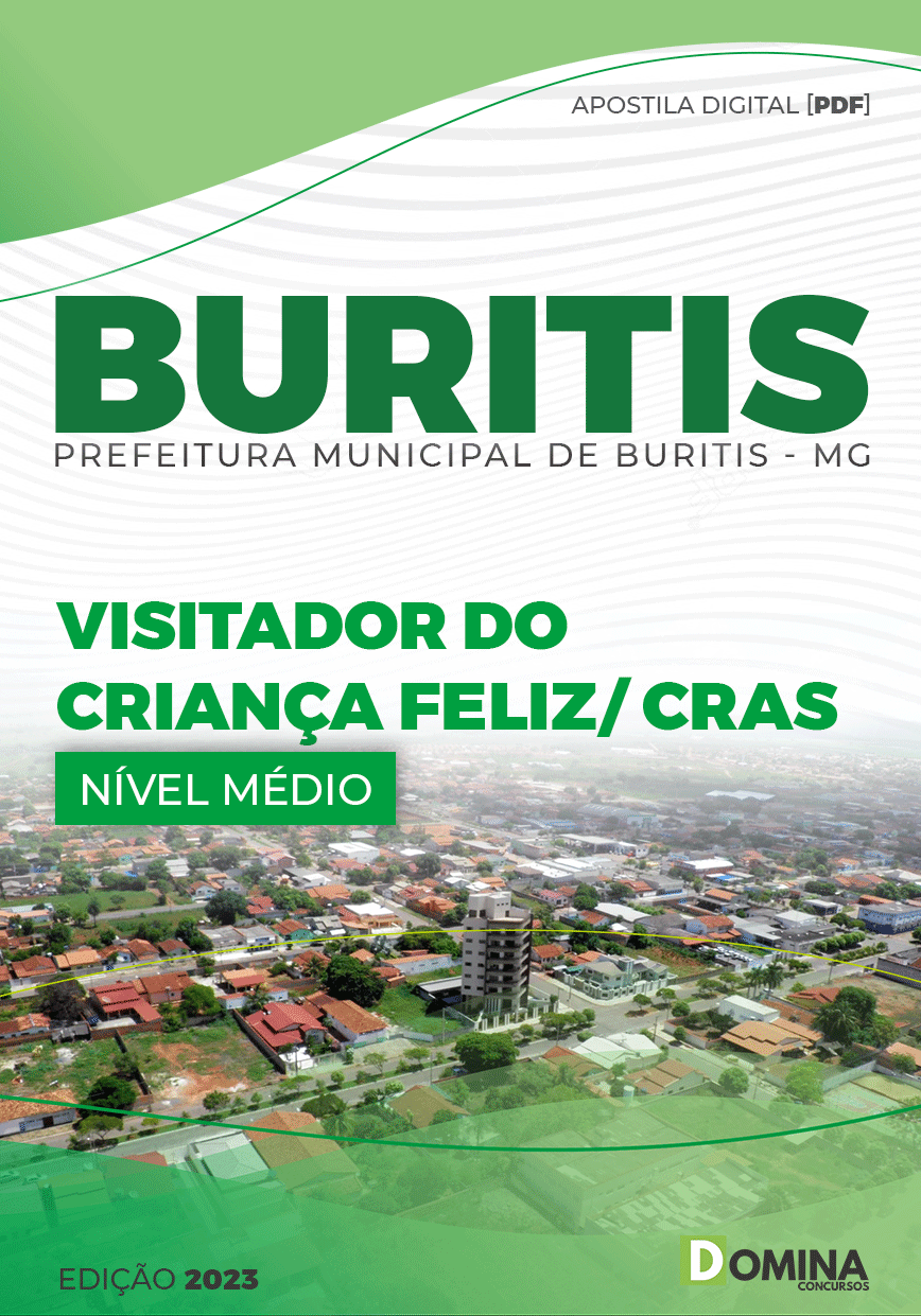 Apostila Pref Buritis MG 2023 Visitador Criança CRAS