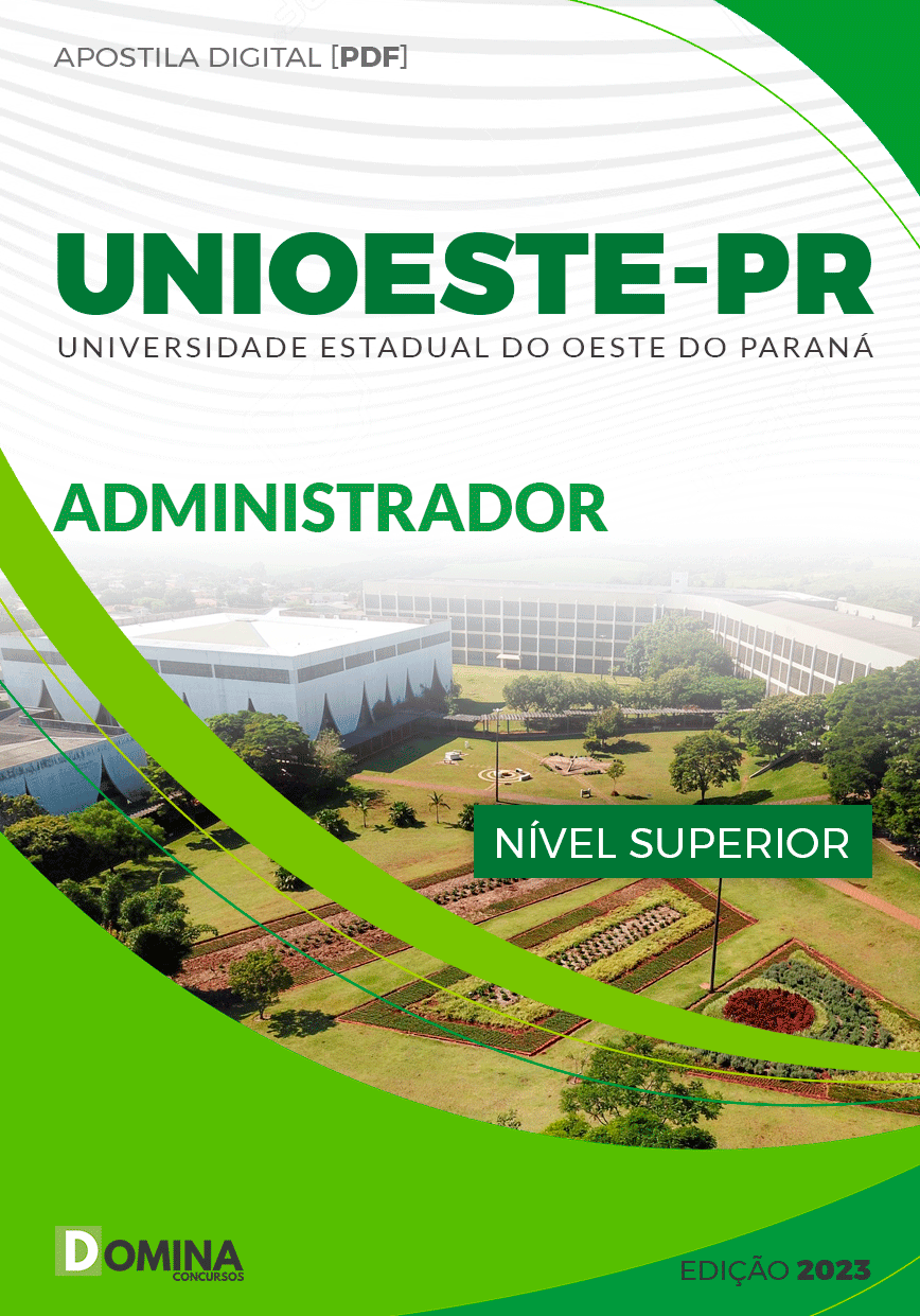 Apostila Concurso Unioeste PR 2023 Administrador