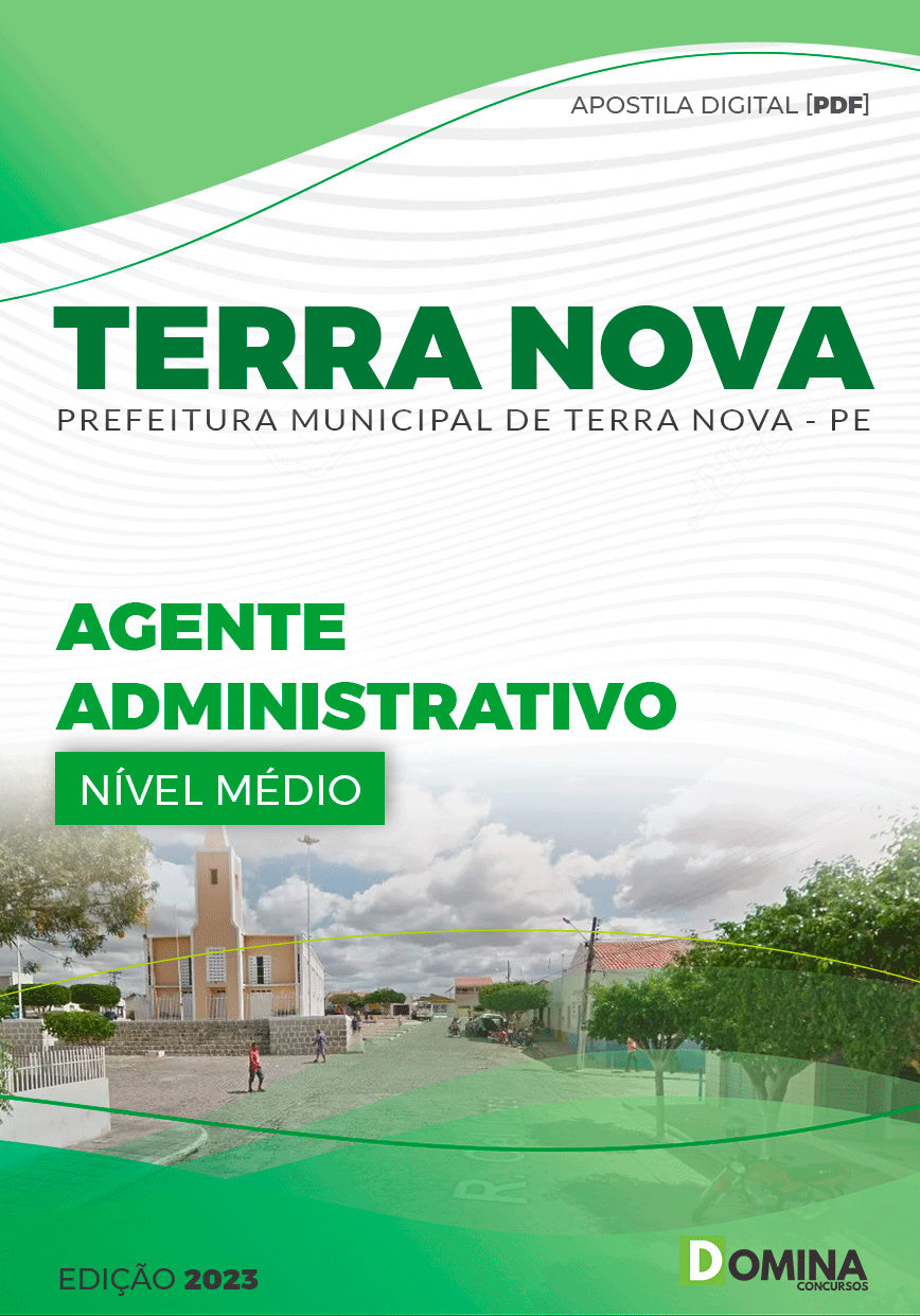 Apostila Digital Pref Terra Nova PE 2023 Agente Administrativo