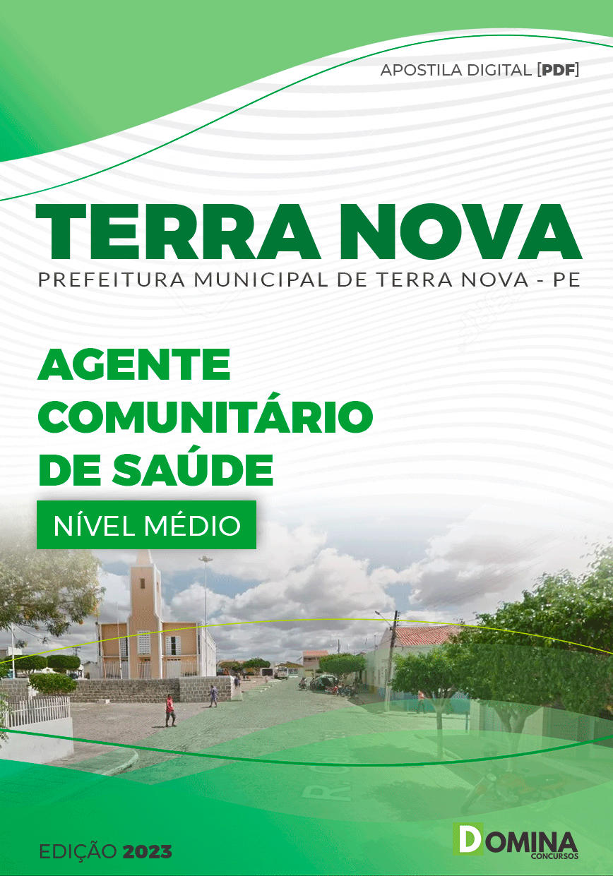 Apostila Pref Terra Nova PE 2023 Agente Comunitário Saúde