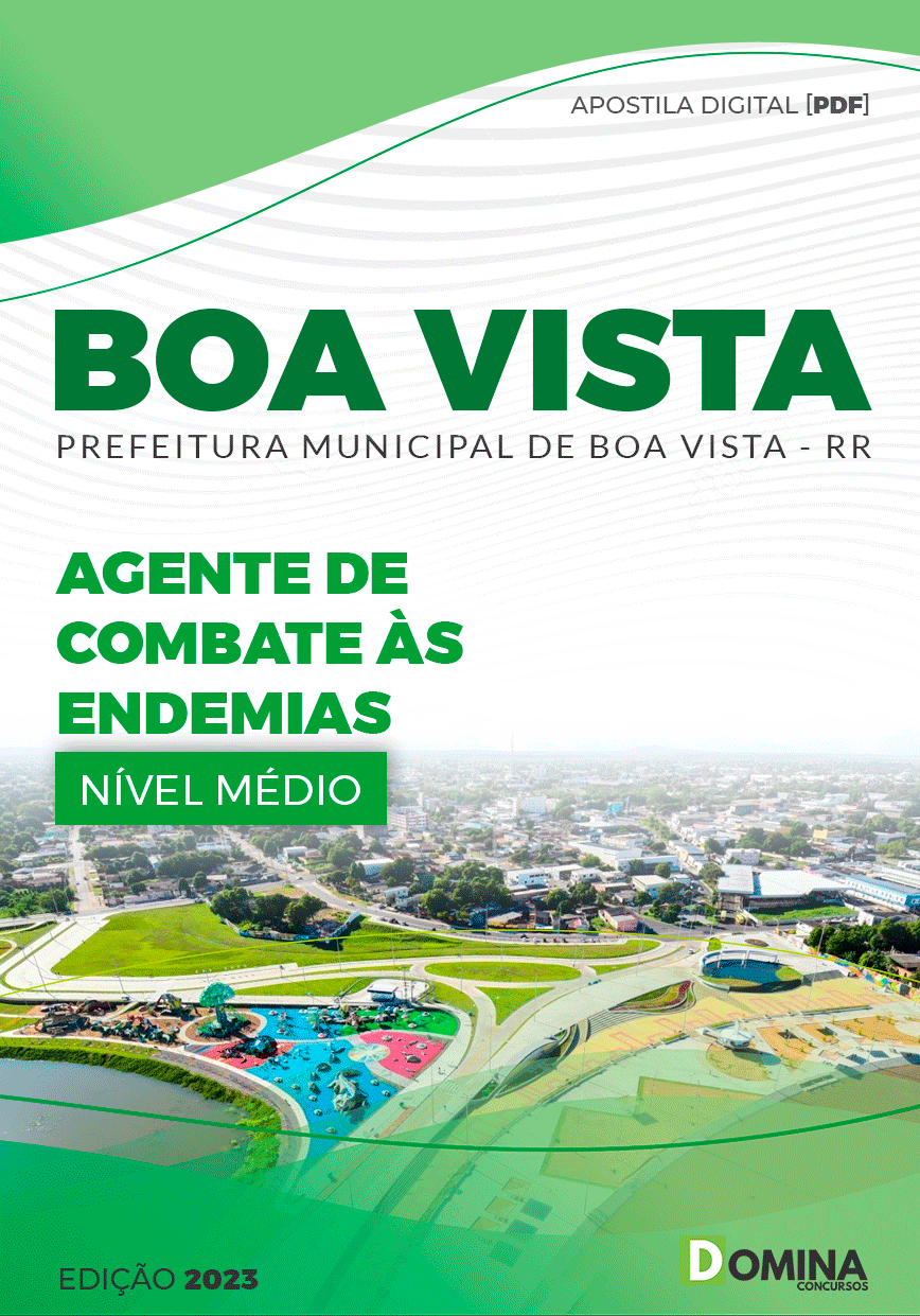 Apostila Pref Boa Vista RR 2023 Agente Combate Endemias