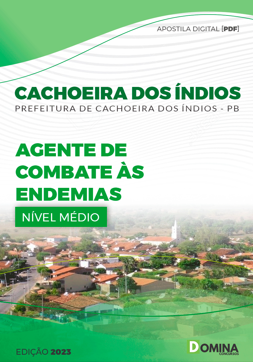 Apostila Pref Cachoeira dos Índios PB 2023 Agente Combate Endemias