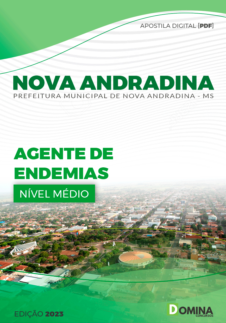 Apostila Digital Pref Andradina MG 2023 Agente Endemias