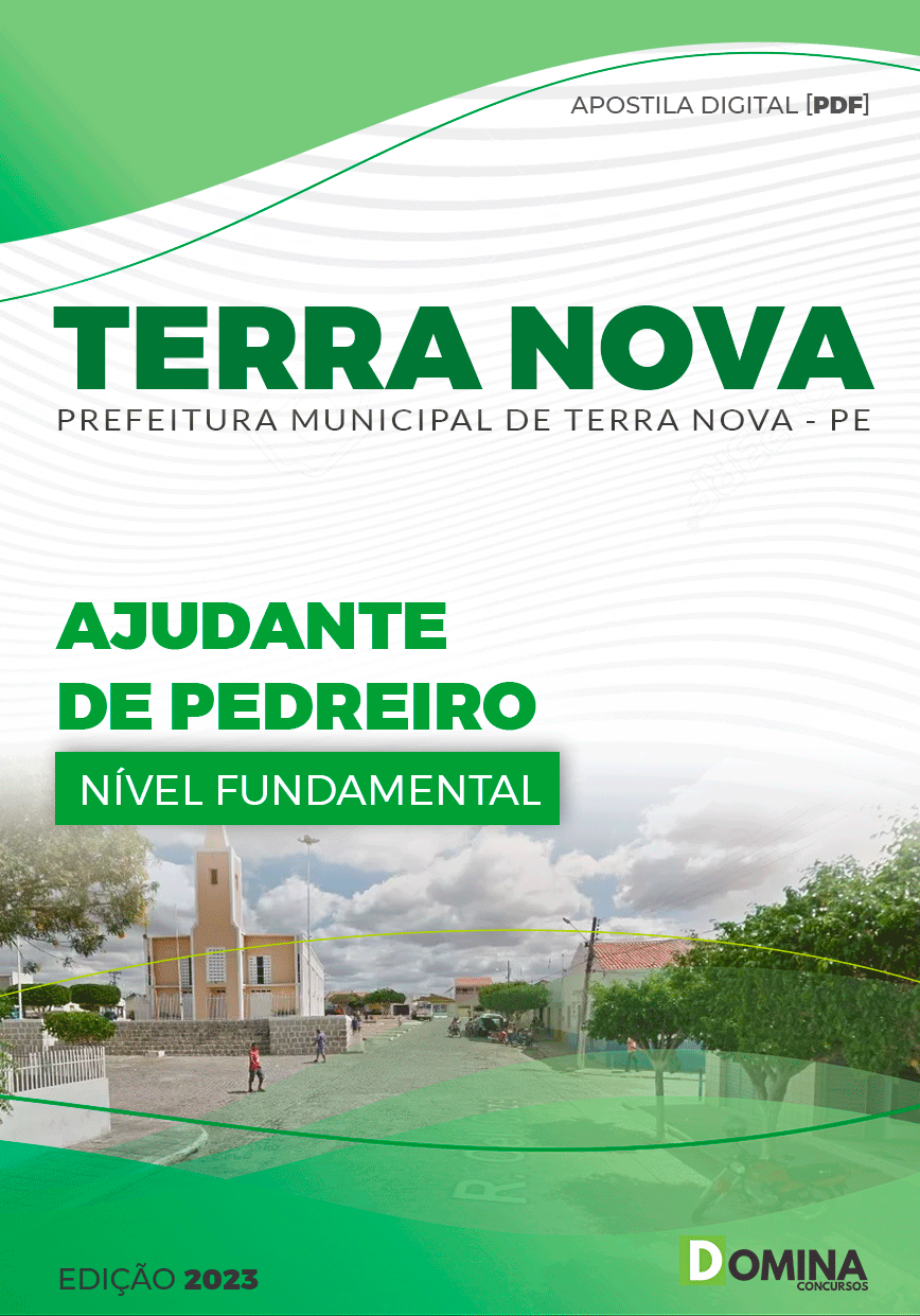Apostila Concurso Pref Terra Nova PE 2023 Ajudante Pedreiro