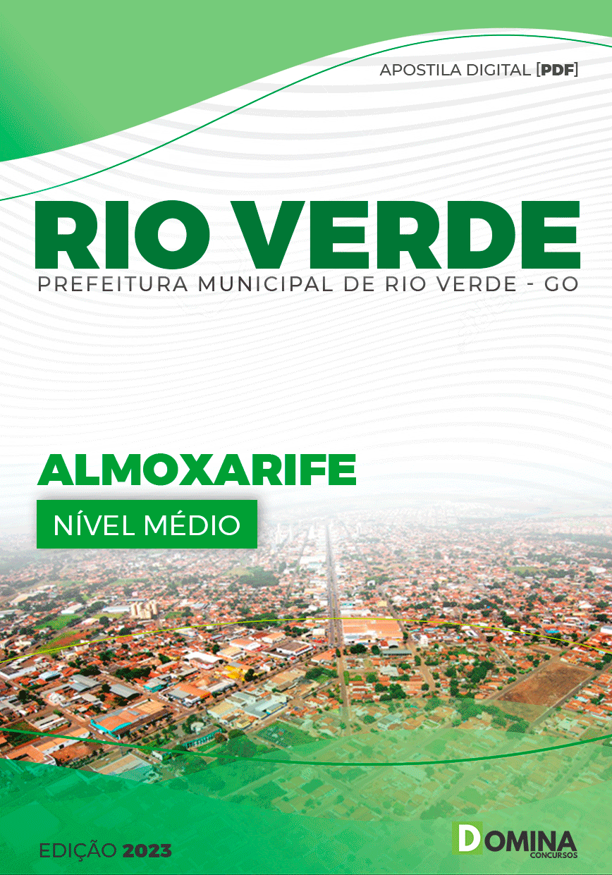 Apostila Concurso Pref Rio Verde GO 2023 Almoxarife
