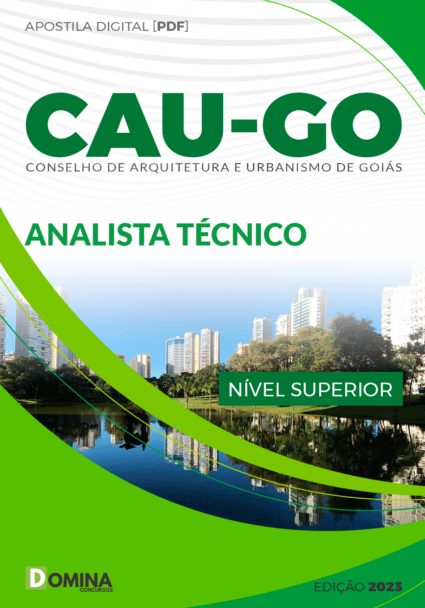 Apostila Concurso CAU GO 2023 Analista Técnico