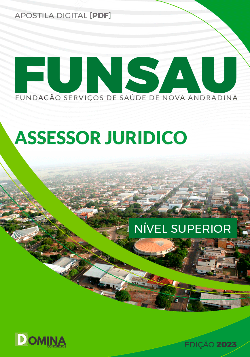 Apostila Digital Funsau Andradina MG 2023 Assessor Jurídico