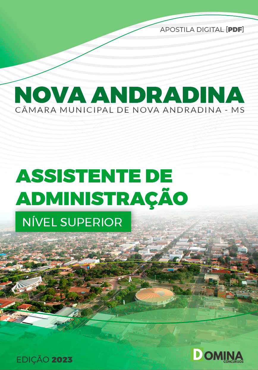 Apostila Pref Andradina MG 2023 Assistente Administração