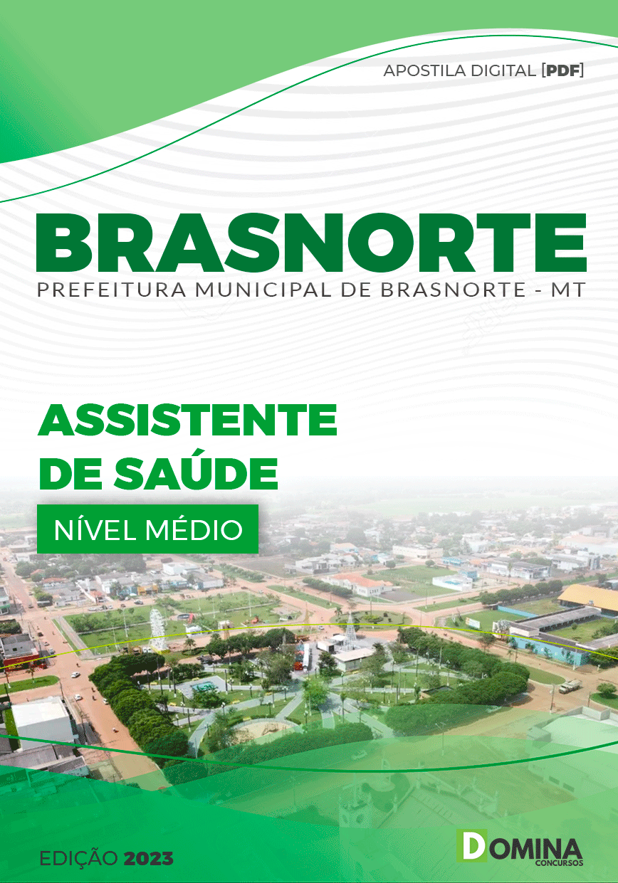 Apostila Pref Brasnorte MT 2023 Assistente Saúde