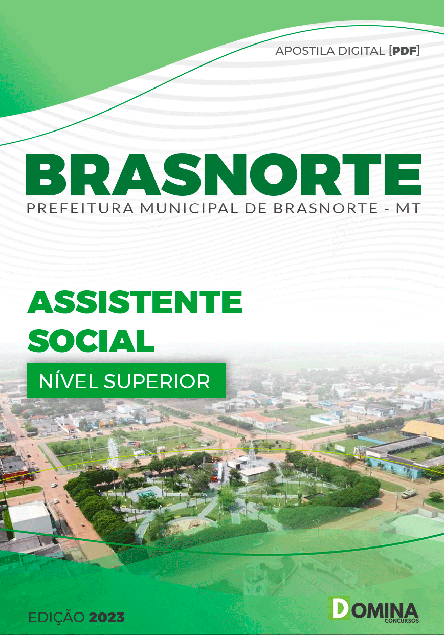 Apostila Digital Pref Brasnorte MT 2023 Assistente Social